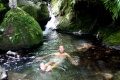 Kelly boy takes a dip.